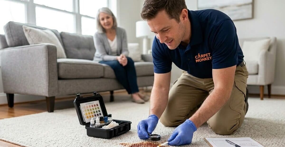 Stain assessment and testing